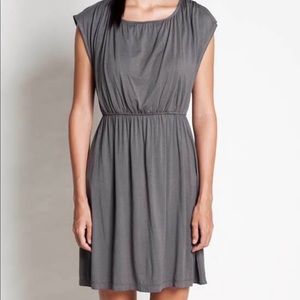 Giselle Nursing Maternity Dress in Gray